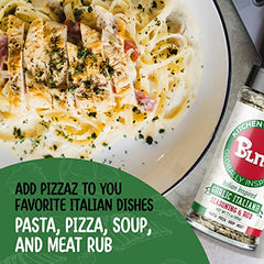 Garlic Italiana Spice Seasoning, Gluten-Free Italian Barbecue Seasoning Rub, All-Natural Pasta, Pizza, Soup, Garlic Dry Rub, Non-GMO Meat Rubs for Grilling, 7.1oz