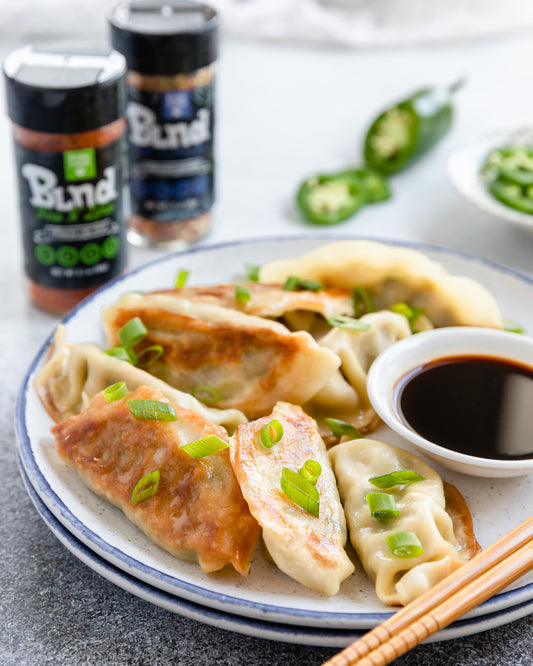 Potstickers And Dipping Sauce