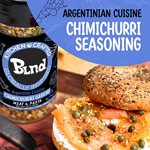 Chimichurri Seasoning Dry Rub, Argentinian Herbs, Spices & Seasonings, Use As Pizza Seasoning, Steak Seasoning, Poultry Seasoning, or Argentine Grill Seasoning, 5.9 oz